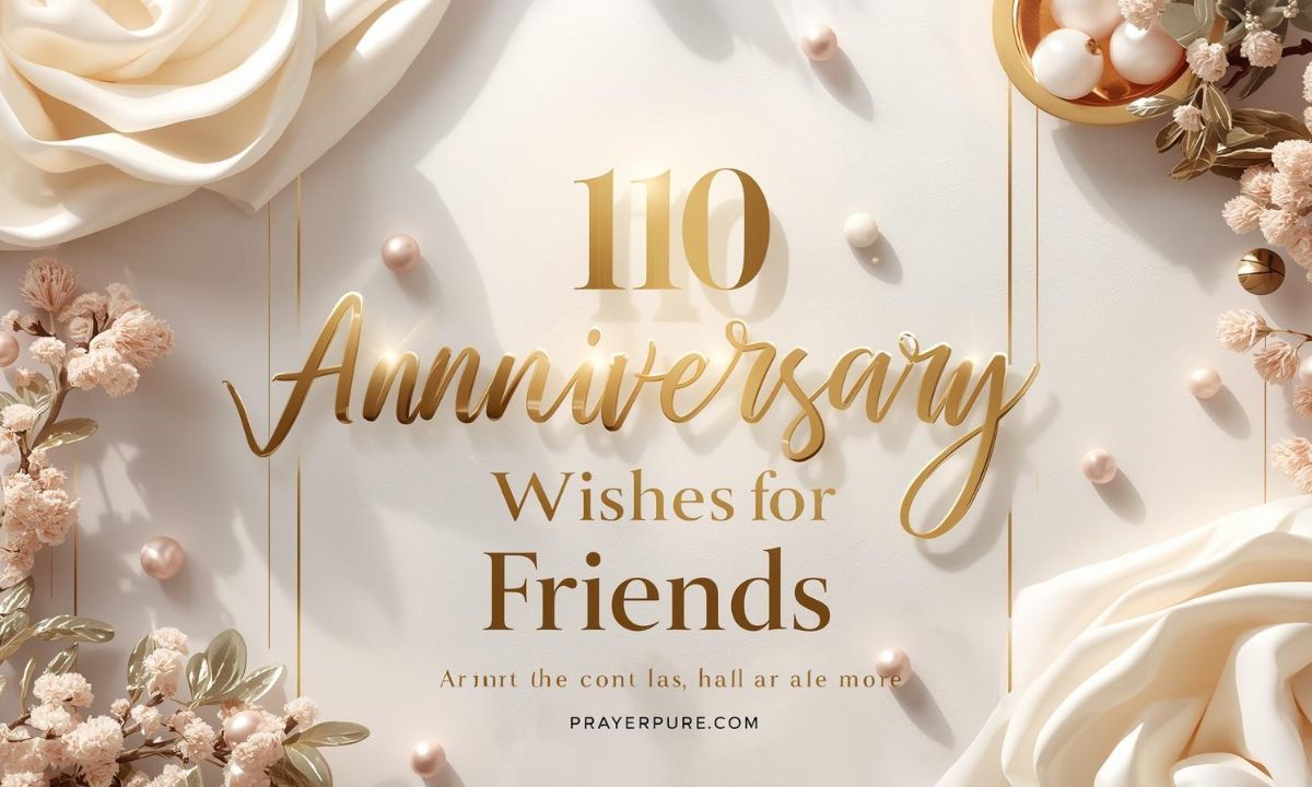 110 Anniversary Wishes for Friends (Heartfelt, Sweet & Meaningful Messages)