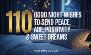 110 Good Night Wishes to Send Peace, Positivity & Sweet Dreams