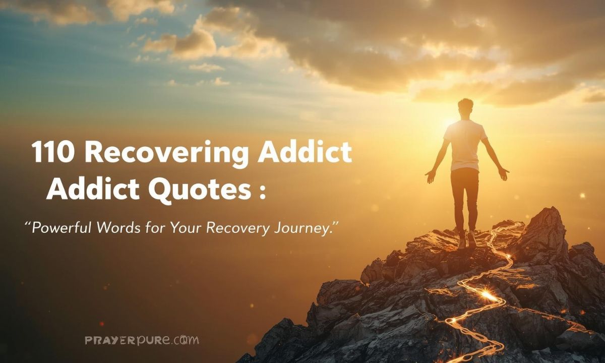 110 Recovering Addict Quotes:+ Powerful Words for Your Recovery Journey