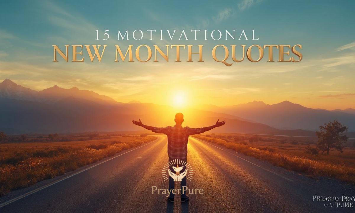 15 Motivational New Month Quotes