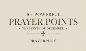 40+ Powerful Prayer Points for the Month of December with Scriptures