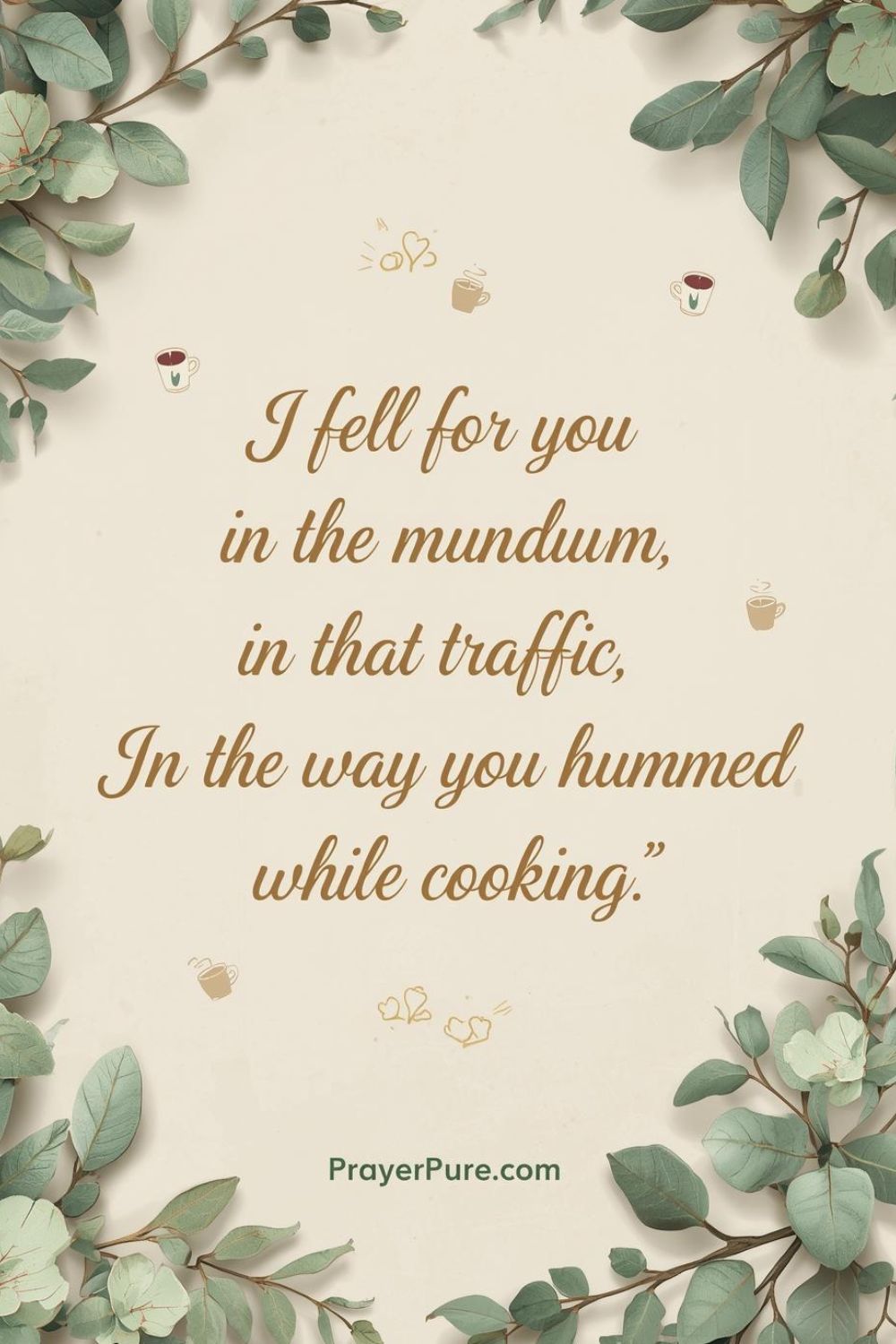 Unexpected love quotes