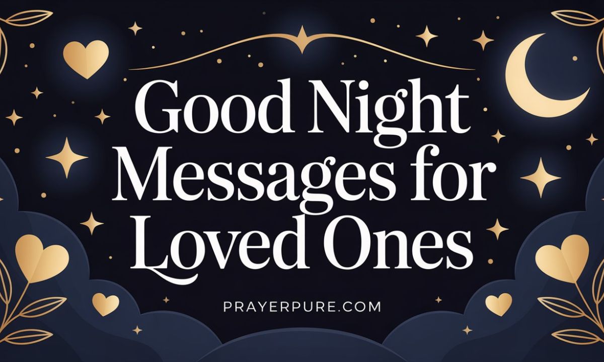 Good Night Messages for Loved Ones
