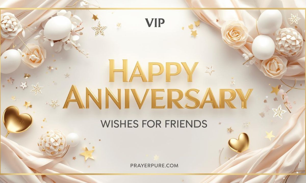 Happy Anniversary Wishes for Friends