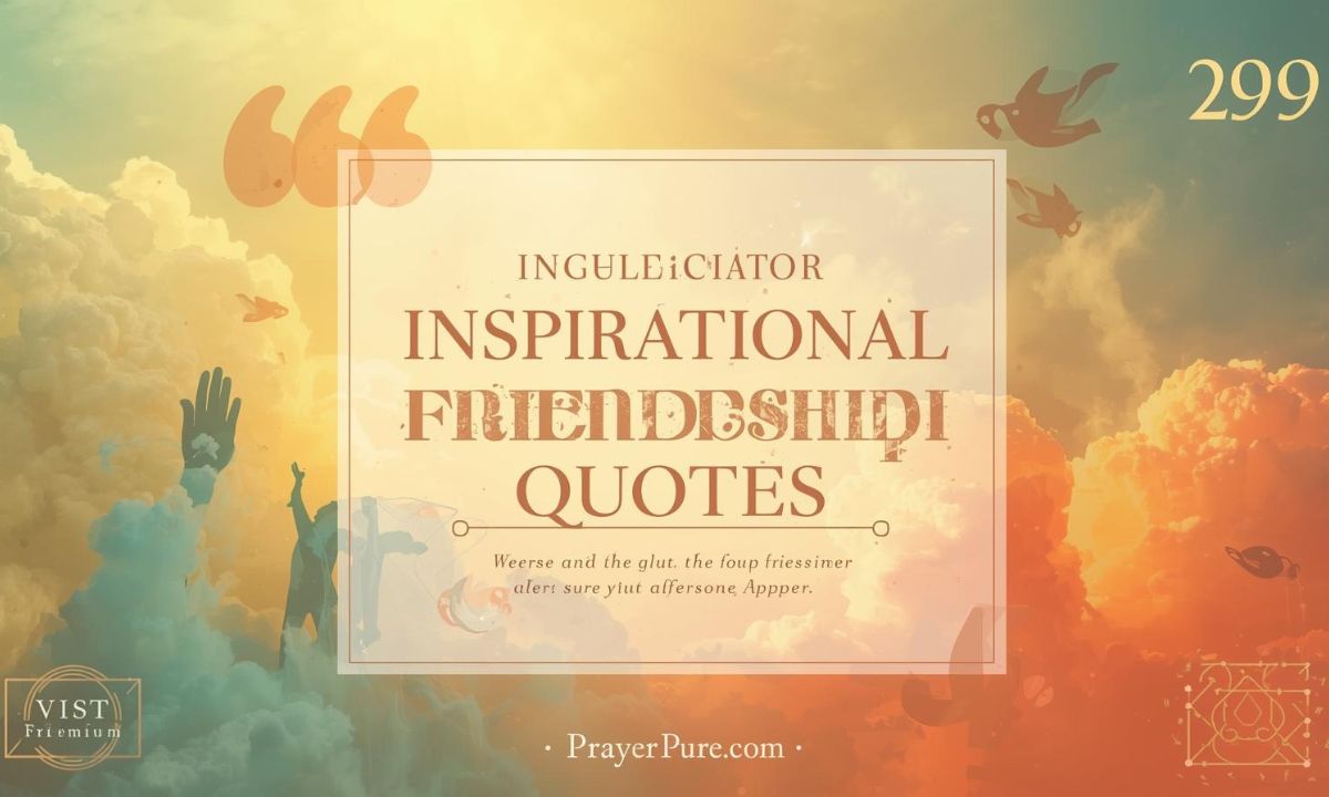 Inspirational Friendship Quotes