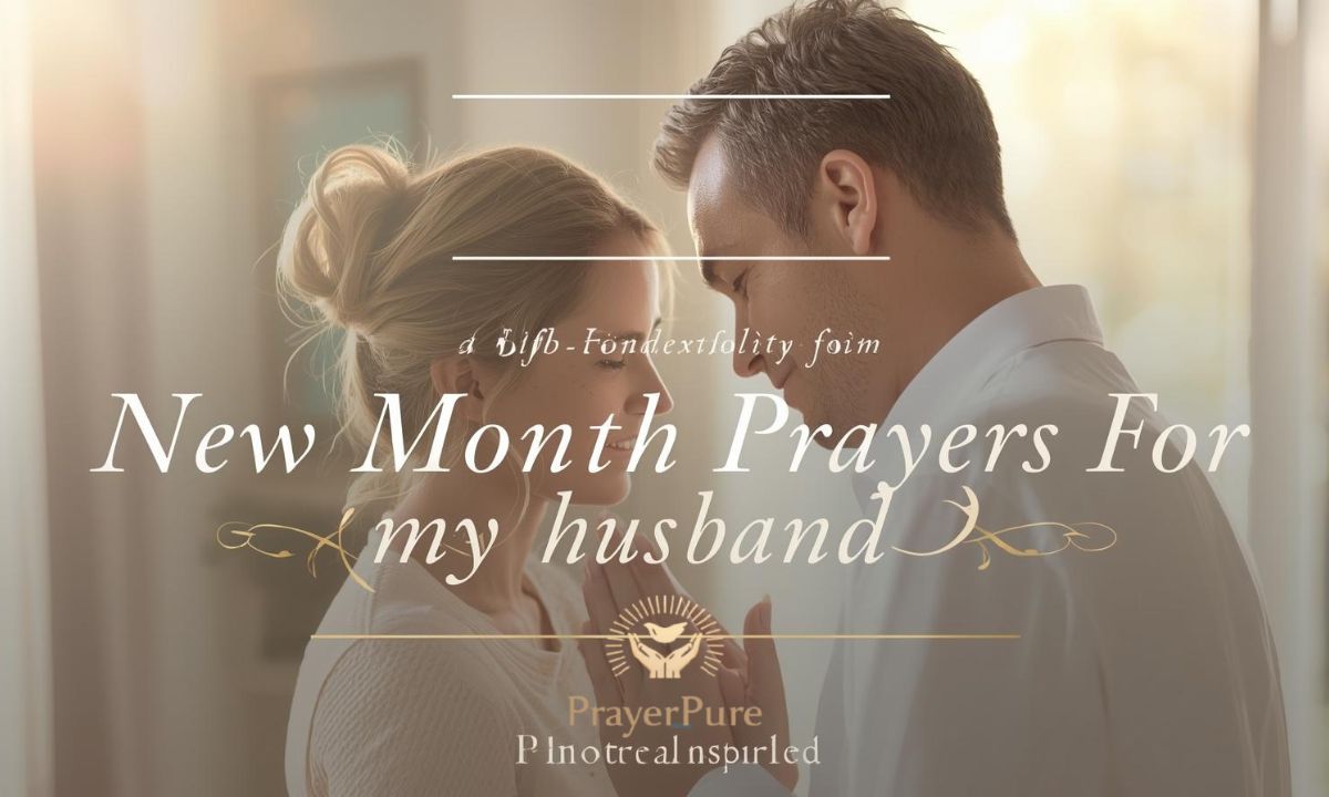 New Month Prayers For My Husband