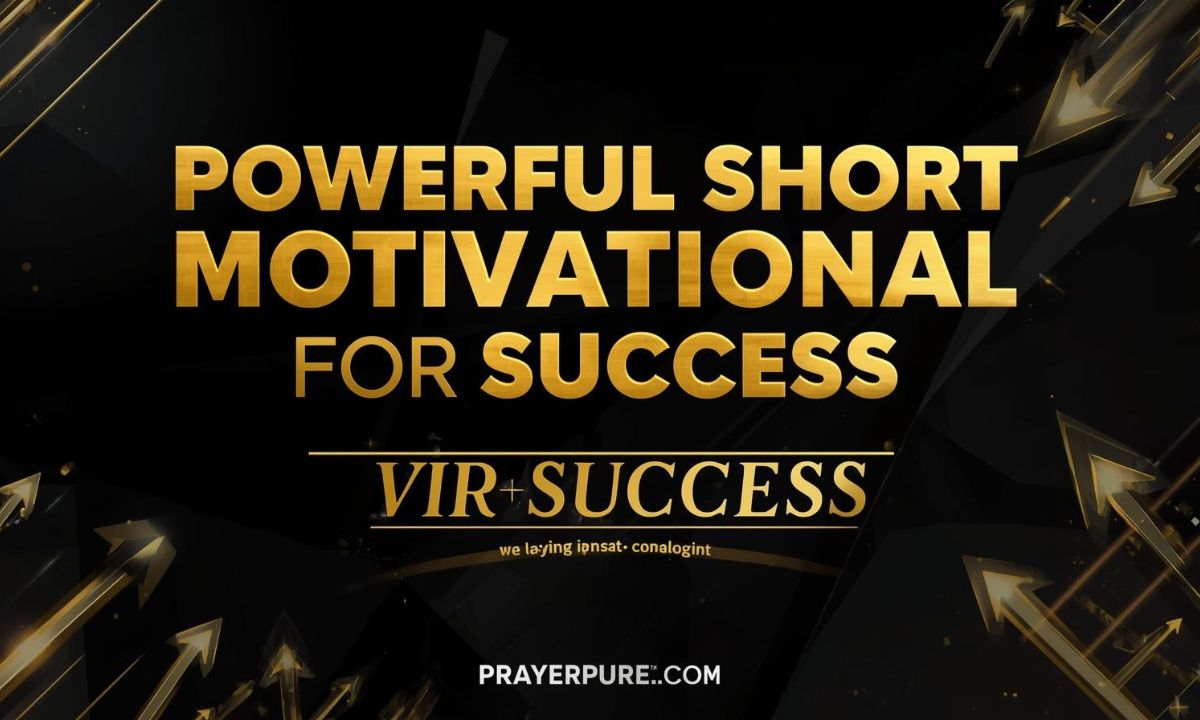 Powerful Short Motivational Quotes for Success