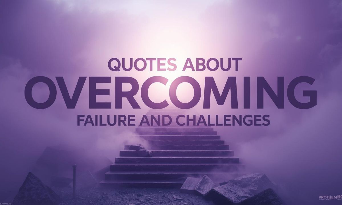 Quotes About Overcoming Failure and Challenges