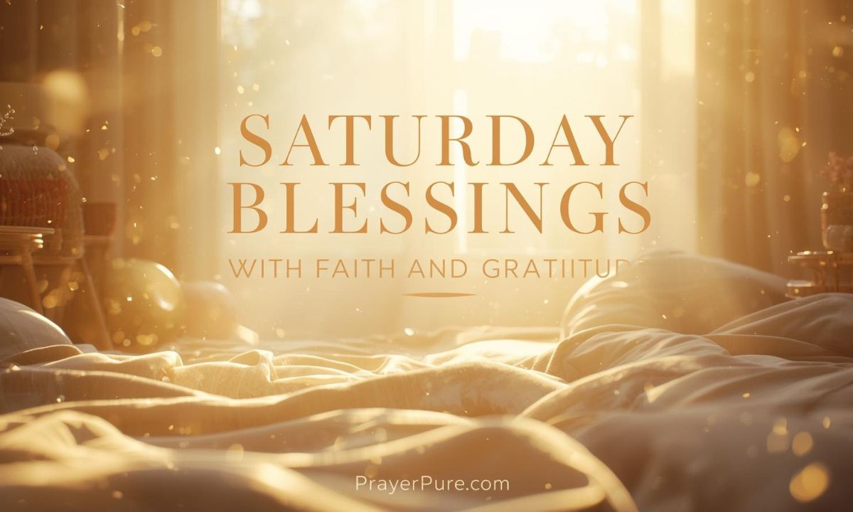 Saturday Blessings with Faith and Gratitude
