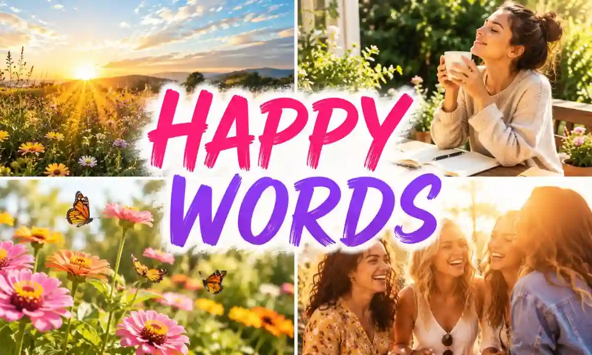 130 Happy Words to Fill Your Day With Positive Vibes