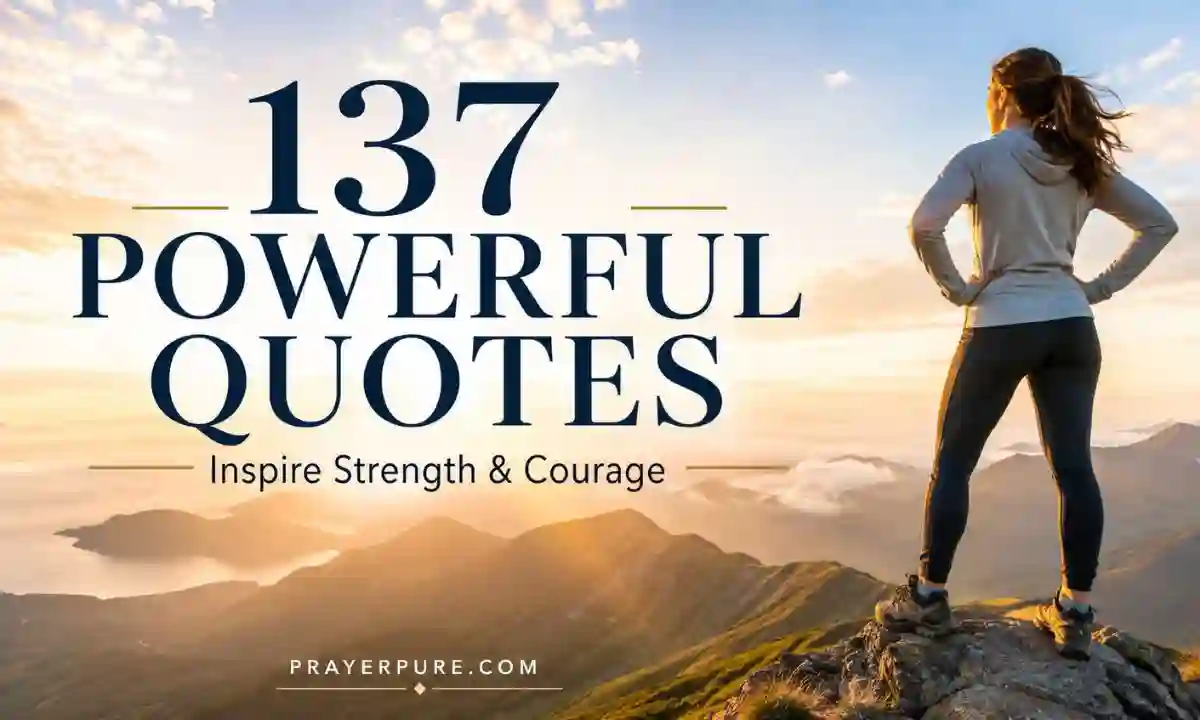 137 Powerful Quotes to Inspire Strength and Courage