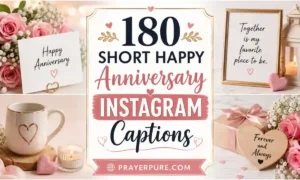 180 Short Happy Anniversary Instagram Captions