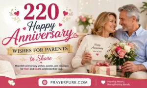 220 Happy Anniversary Wishes for Parents to Share