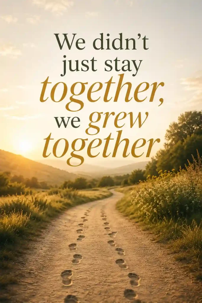 Anniversary Quotes About Growing Together