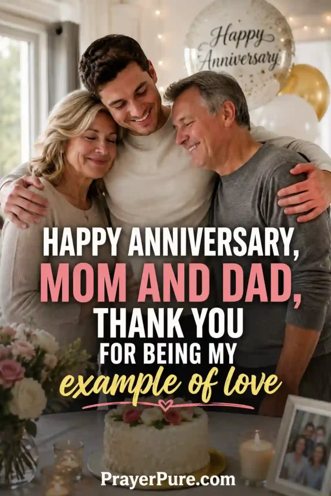Anniversary Wishes for Parents from a Son