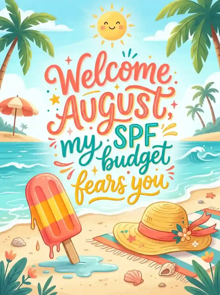 August Blessings and Wishes