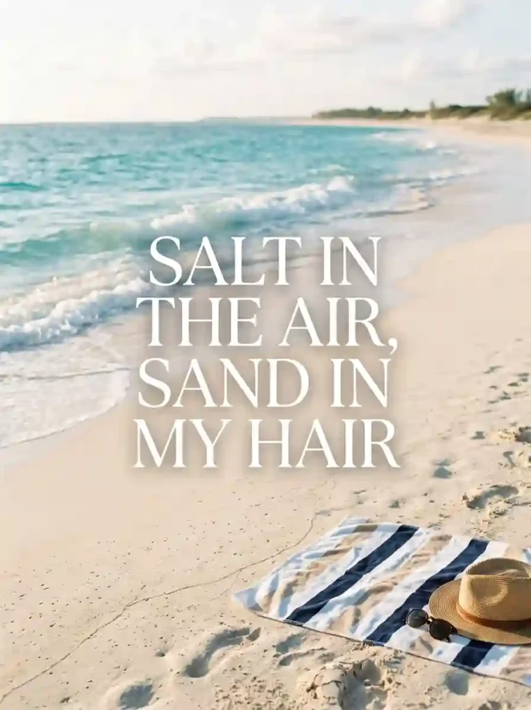 Beach Aesthetic Captions