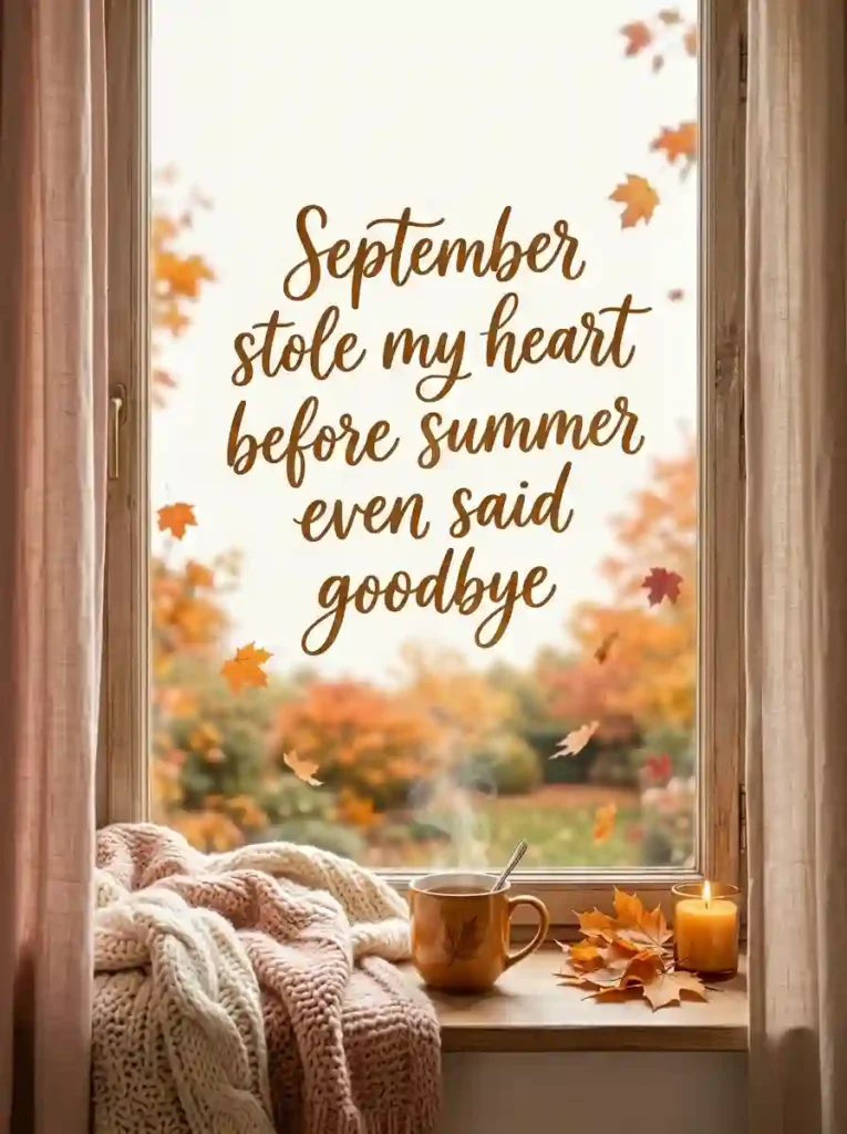 Cute September Sayings