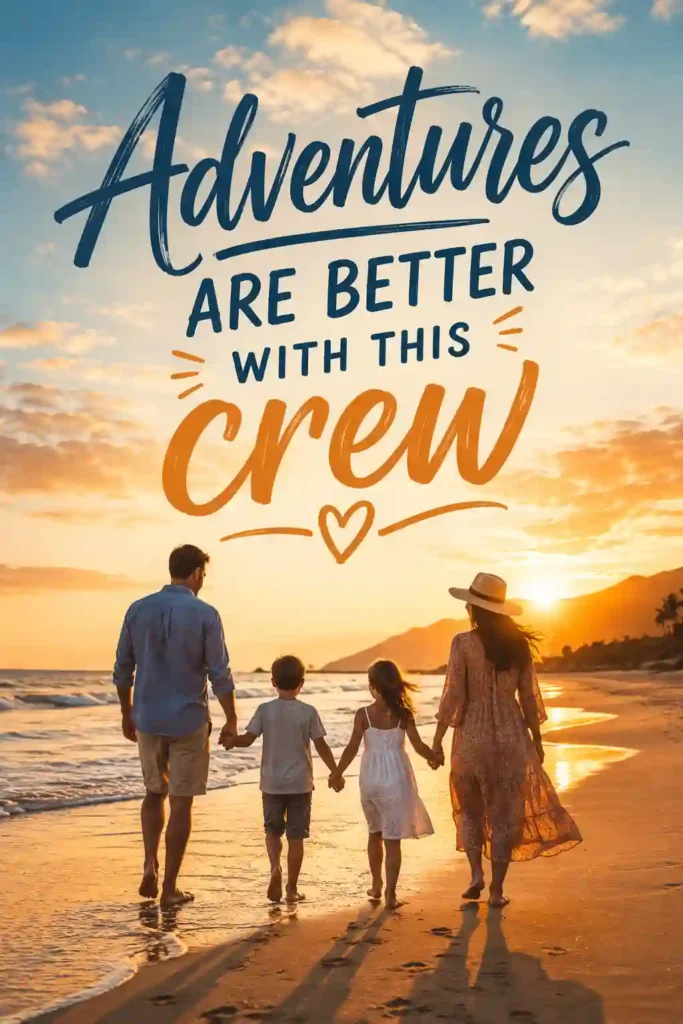 Family Vacation Instagram Quotes
