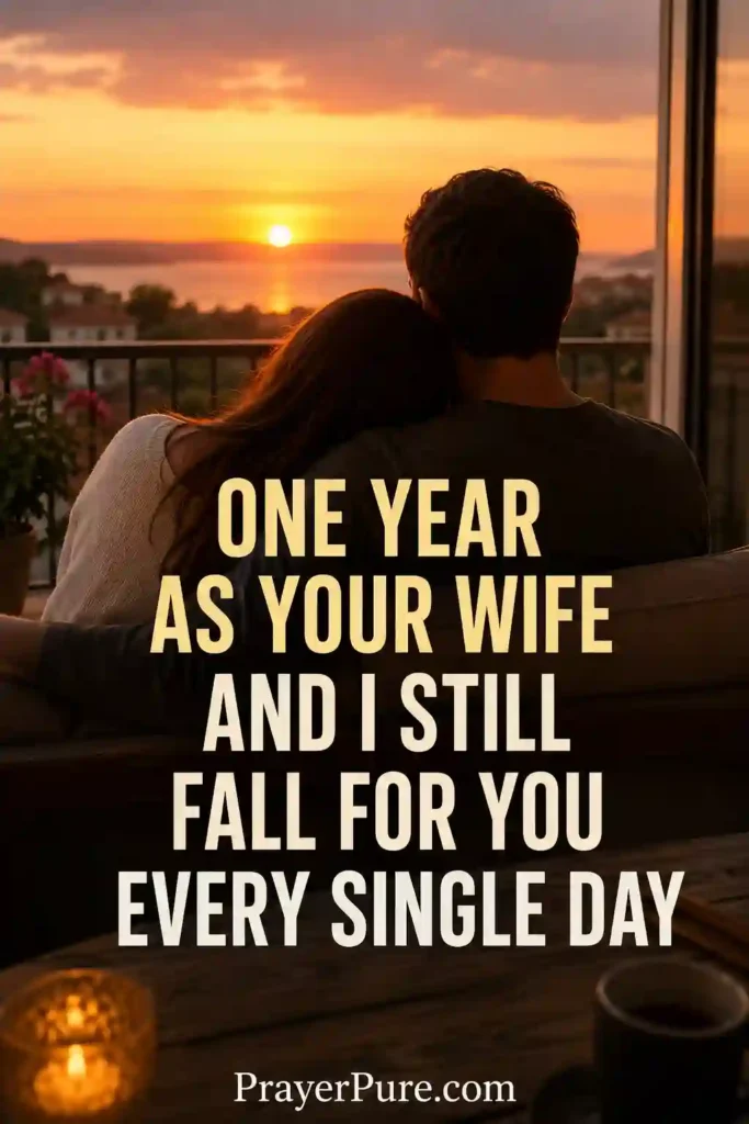 First Anniversary Quotes for Husband