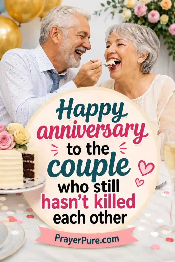 Funny Anniversary Wishes for Parents