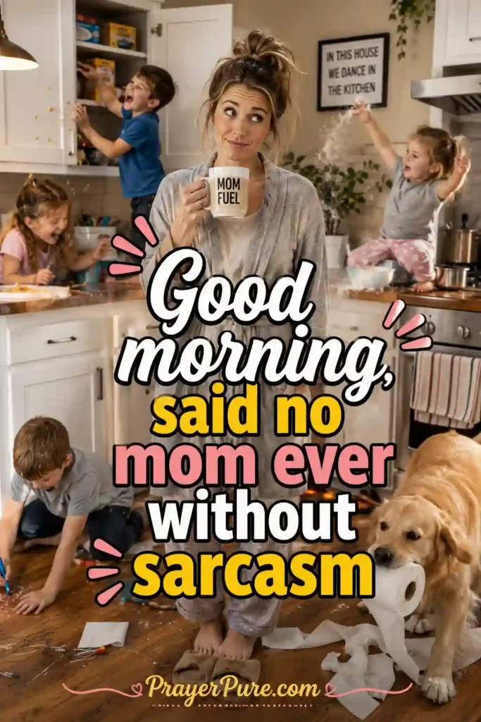 Funny Morning Motivation for Moms