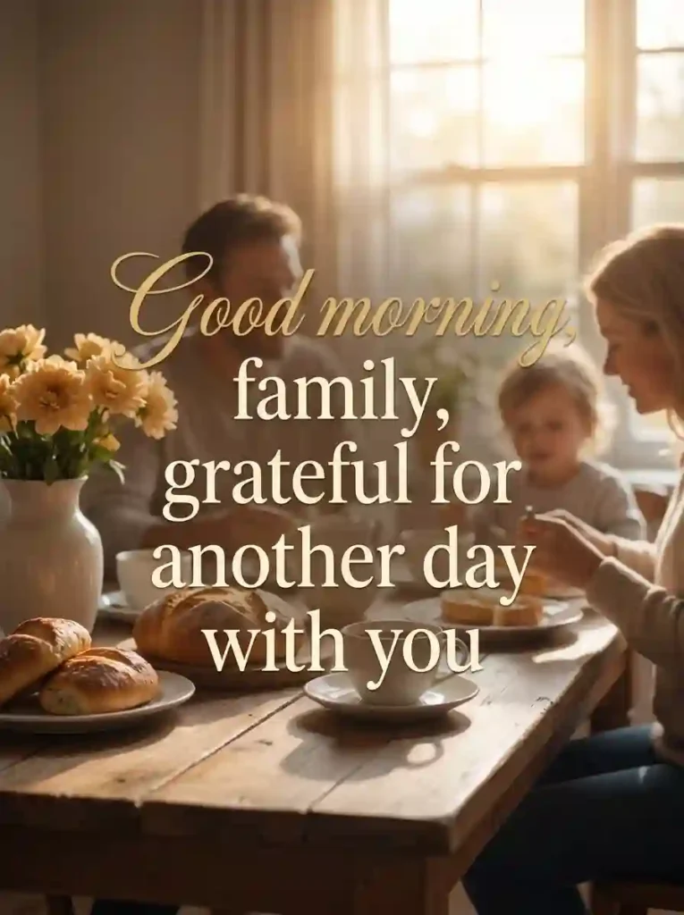Good Morning Messages for Family