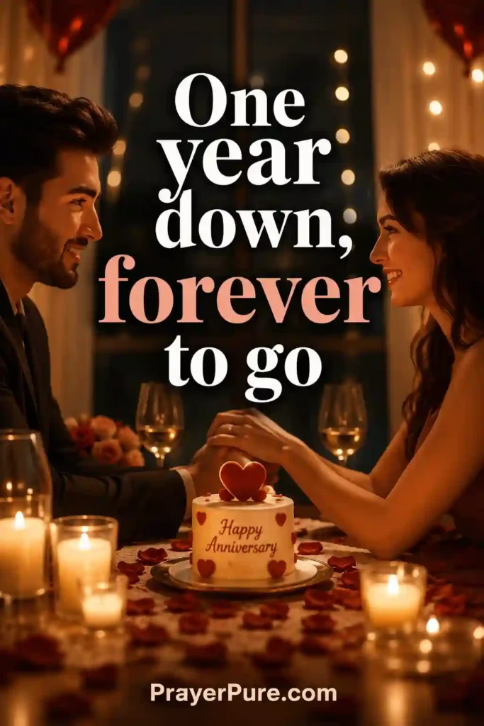 Happy First Anniversary Quotes Wishes Captions