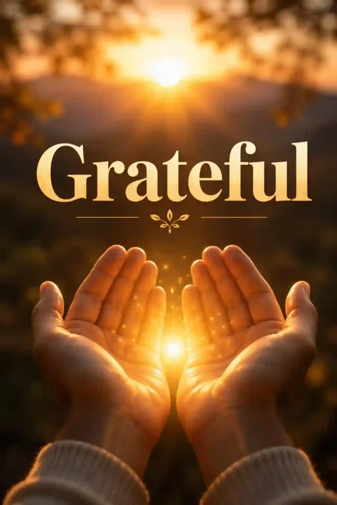 Happy Words About Gratitude