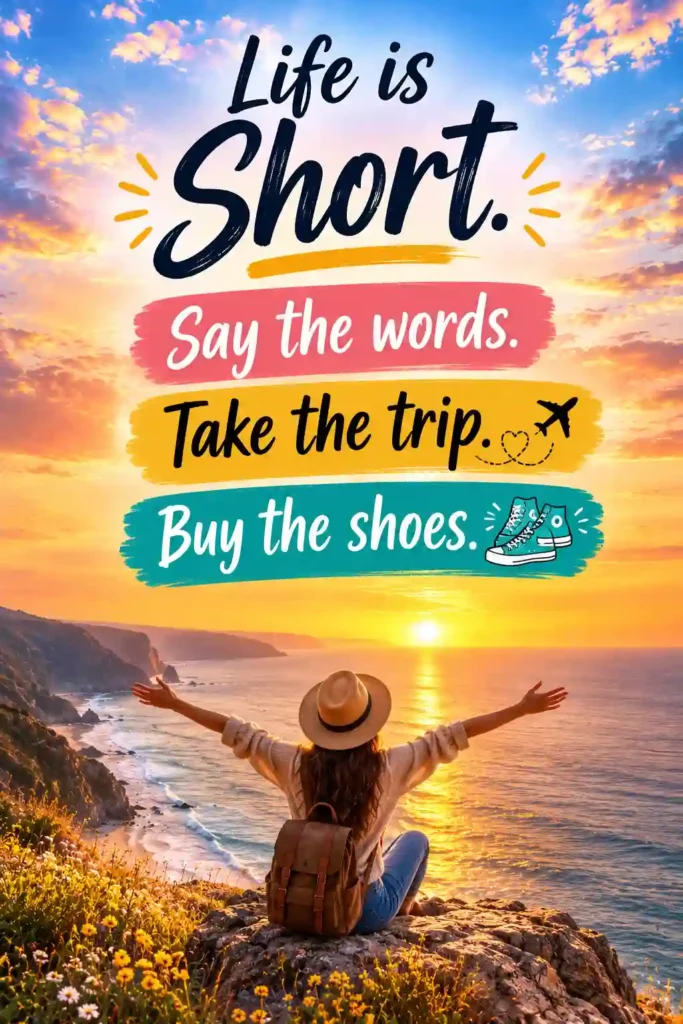 Inspirational Life Is Short Quotes to Inspire