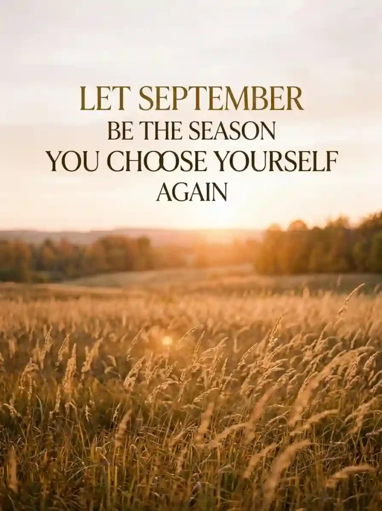 Inspirational September Sayings