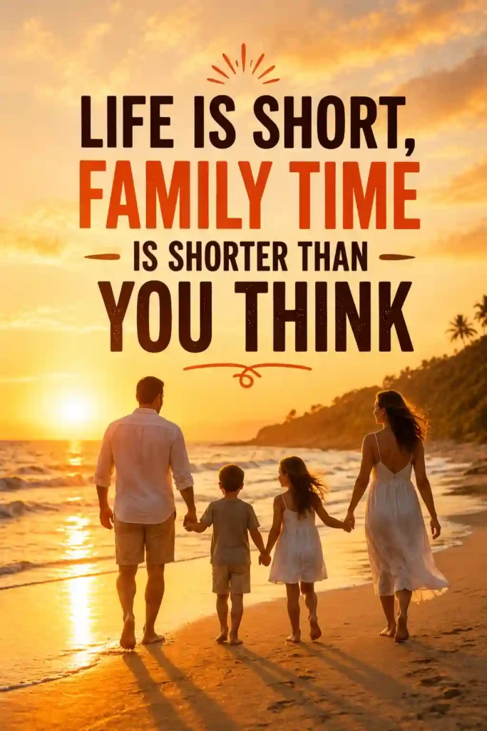Life Is Short Quotes About Family