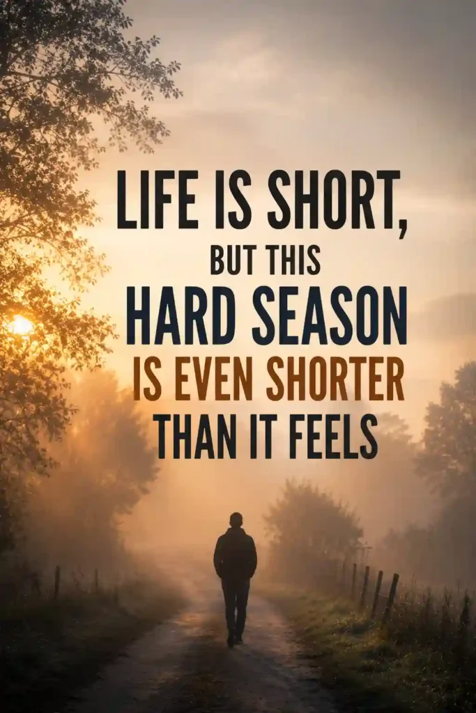 Life Is Short Quotes for Difficult Times