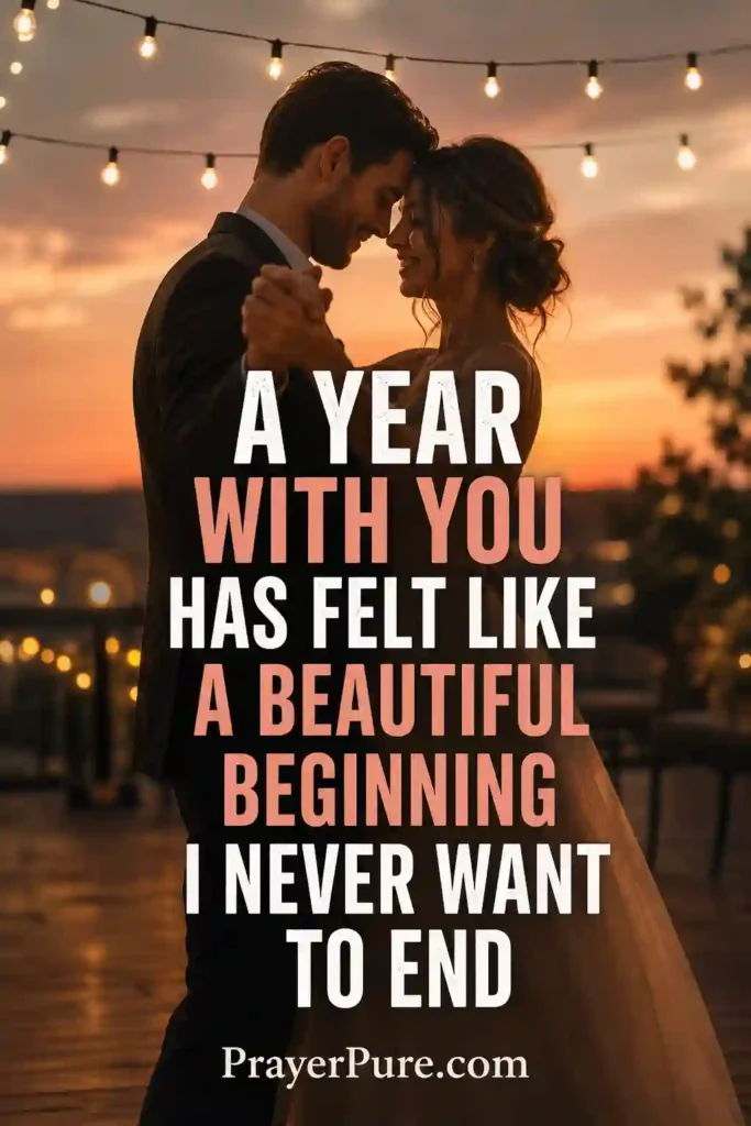 Romantic First Anniversary Quotes