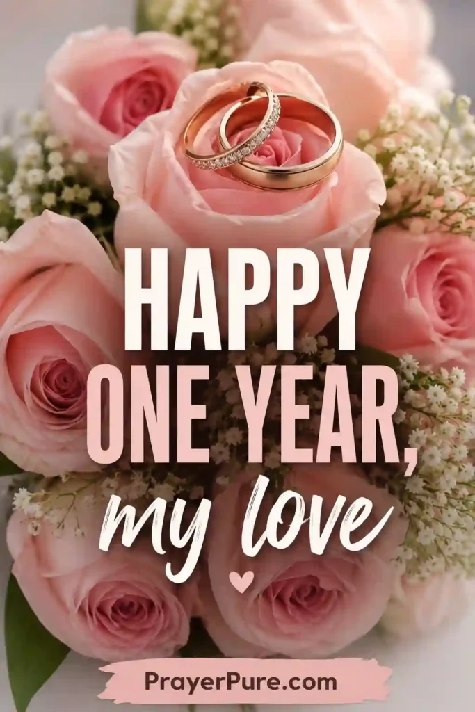 Short First Anniversary Wishes