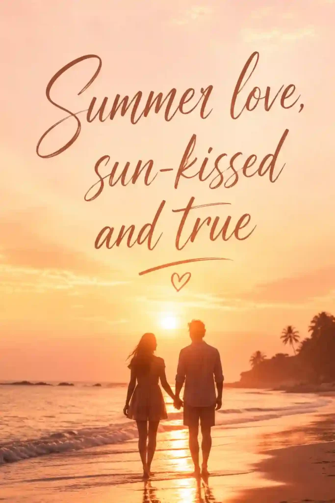Summer Love Sayings