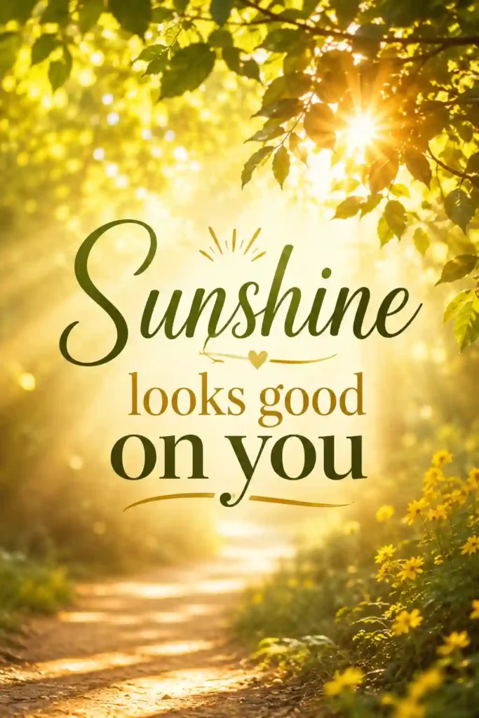 Sunshine Sayings