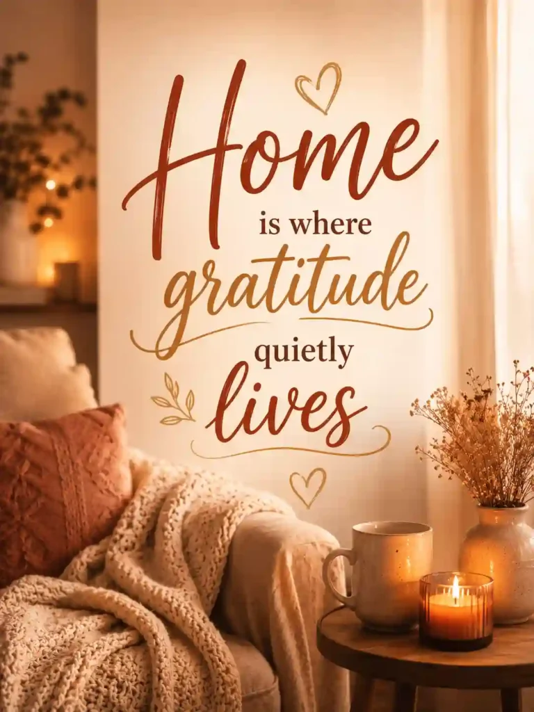 Things to Be Grateful For at Home