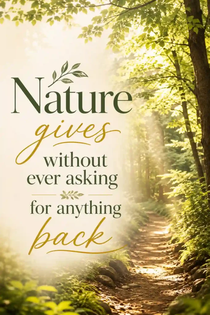 Things to Be Grateful For in Nature