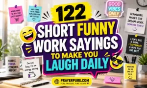 122 Short Funny Work Sayings to Make You Laugh Daily
