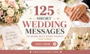 125 Short Wedding Messages to Share with Every Couple