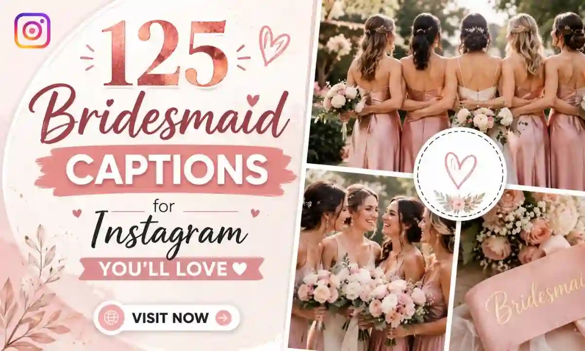 125 Bridesmaid Captions for Instagram You'll Love