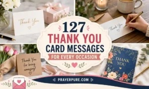 127 Thank You Card Messages for Every Occasion