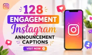 128 Engagement Instagram Announcement Captions
