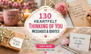 130 Heartfelt Thinking of You Messages & Quotes