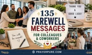 135 Farewell Messages for Colleagues & Coworkers