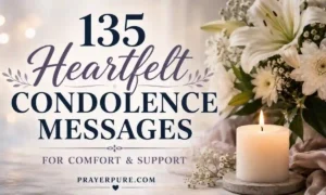 135 Heartfelt Condolence Messages for Comfort & Support