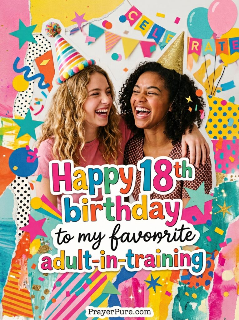 18th Birthday Wishes for Friends