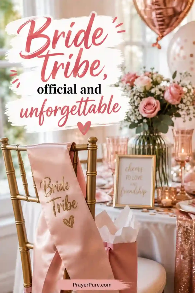 Bachelorette Party Bride Tribe Captions