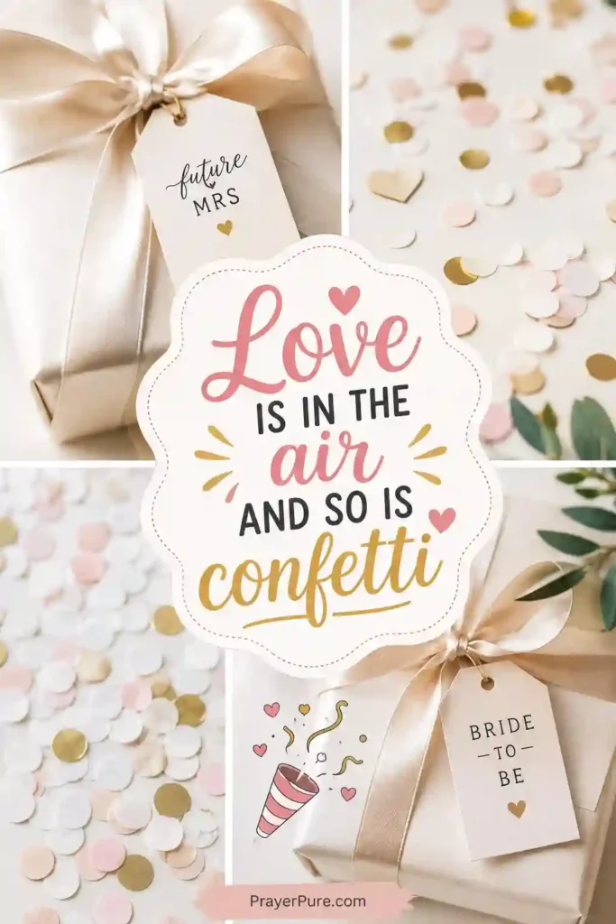 Bridal Shower Sayings for Cards and Gift Tags